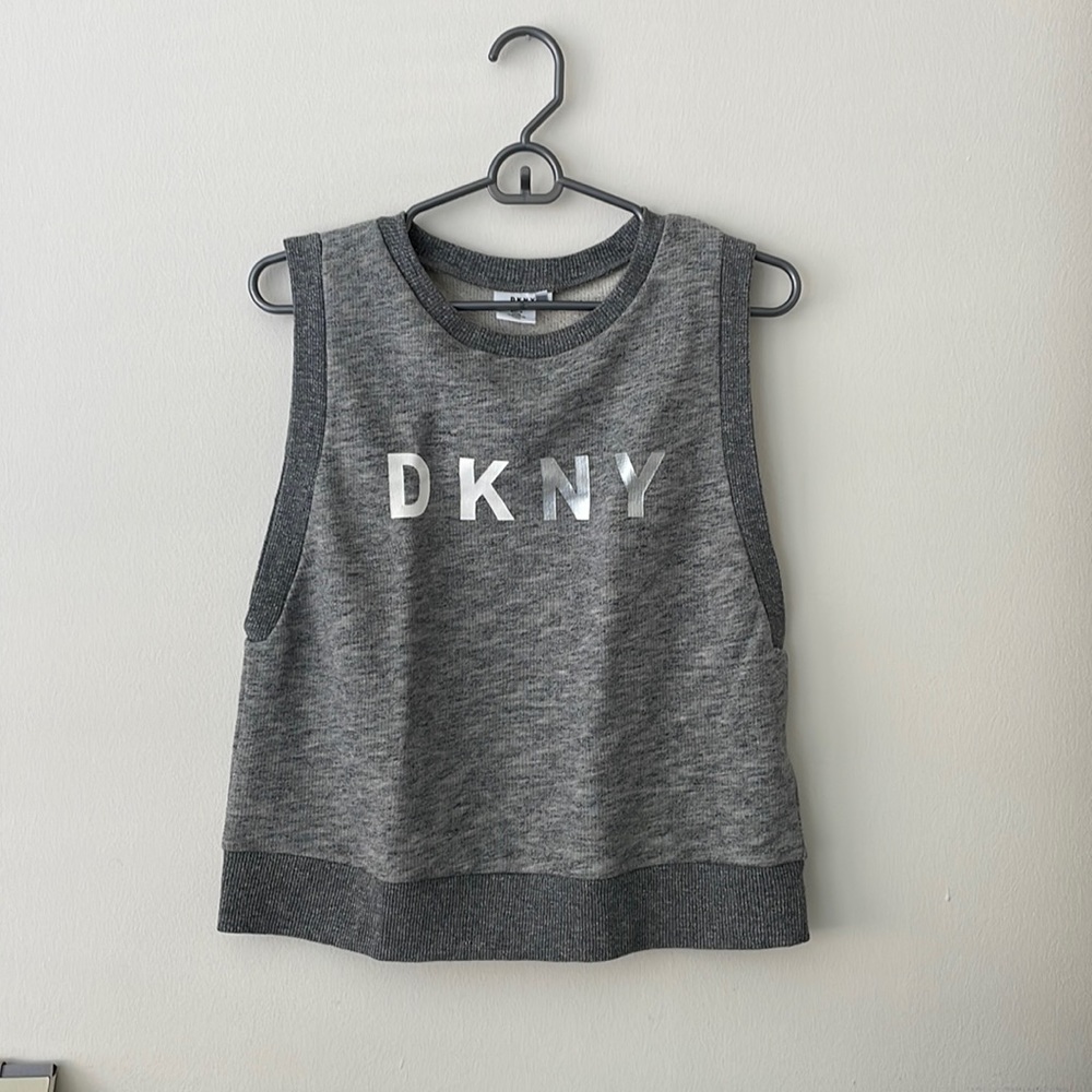 DKNY sleeveless crewneck